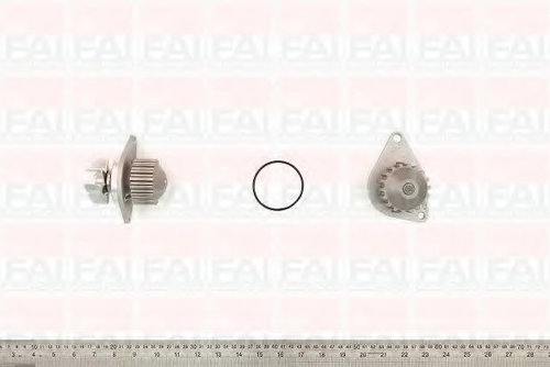 Pompa apa PEUGEOT BIPPER (AA) (2008 - 2016) FAI AutoParts WP6344 piesa NOUA