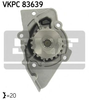 Pompa apa SUZUKI VITARA Cabrio (ET) (2003 - 2005) SKF VKPC 83639 piesa NOUA