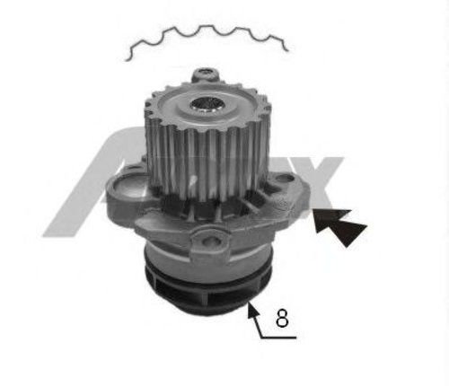 Pompa apa VW BORA (1J2) (1998 - 2005) AIRTEX 1998 piesa NOUA