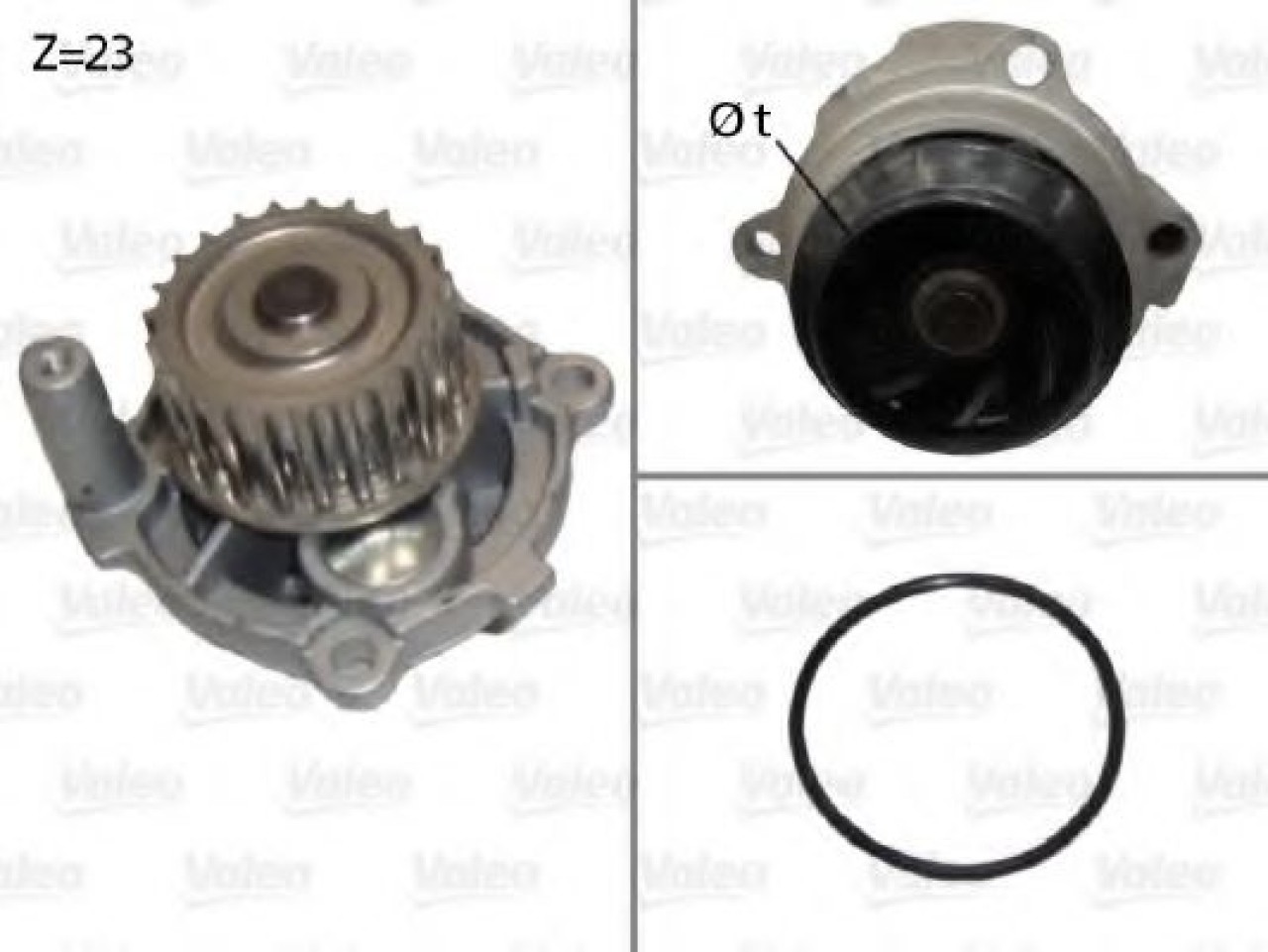 Pompa apa VW PASSAT (3B2) (1996 - 2001) VALEO 506790 piesa NOUA