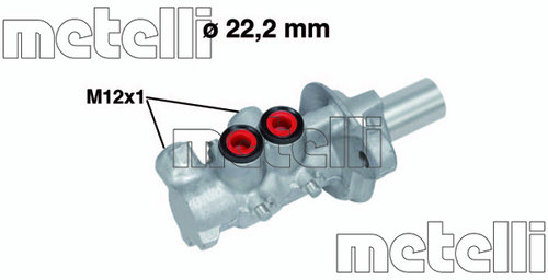 Pompa centrala, frana (050757 MET) OPEL,SUZUKI,VAUXHALL