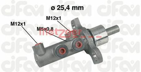 Pompa centrala, frana OPEL VECTRA C Combi (2003 - 2016) METZGER 202-439 piesa NOUA