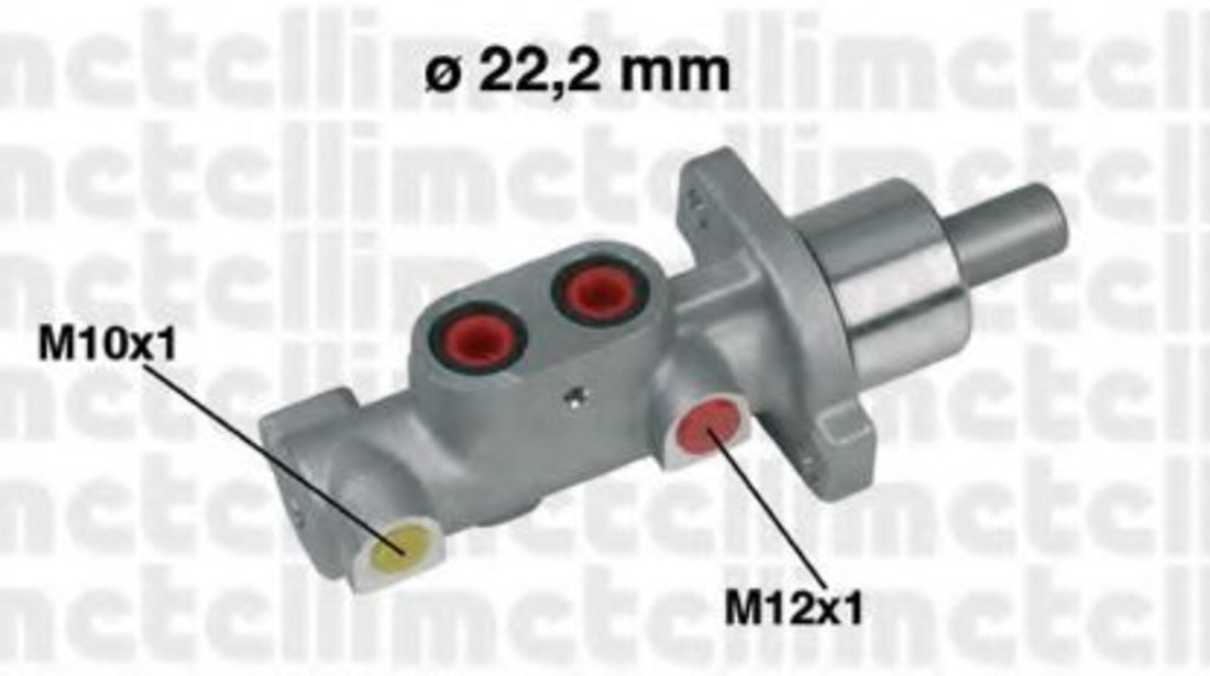 Pompa centrala, frana PEUGEOT 306 Hatchback (7A, 7C, N3, N5) (1993 - 2003) METELLI 05-0365 piesa NOUA