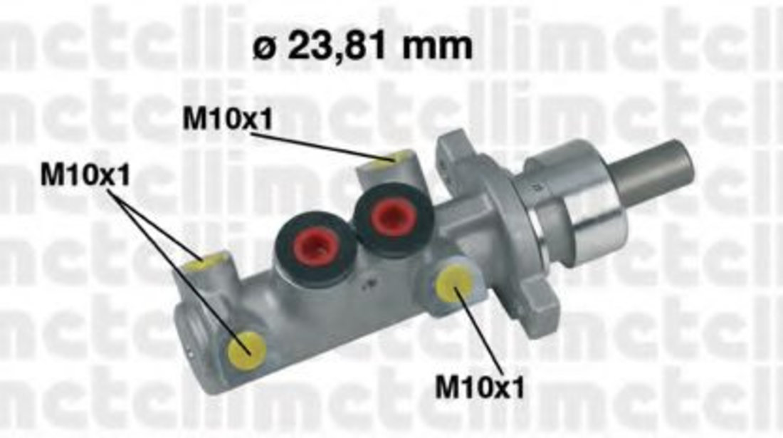 Pompa centrala, frana PEUGEOT PARTNER caroserie (5) (1996 - 2012) METELLI 05-0361 piesa NOUA