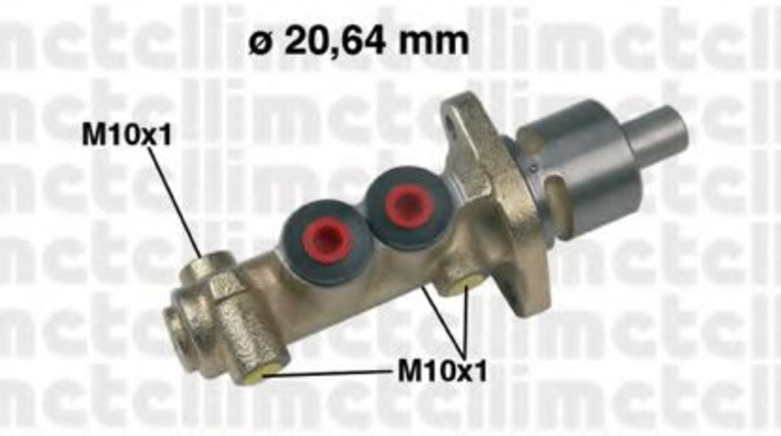 Pompa centrala, frana RENAULT TWINGO I (C06) (1993 - 2012) METELLI 05-0149 piesa NOUA