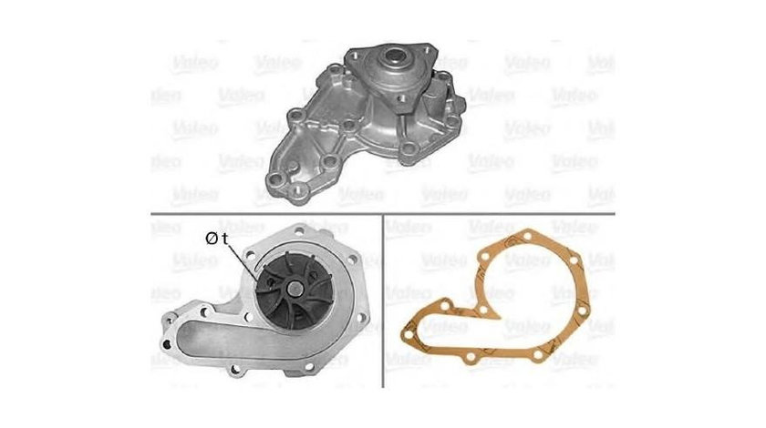 Pompa de apa Renault MEGANE I Cabriolet (EA0/1_) 1996-2003 #3 1195