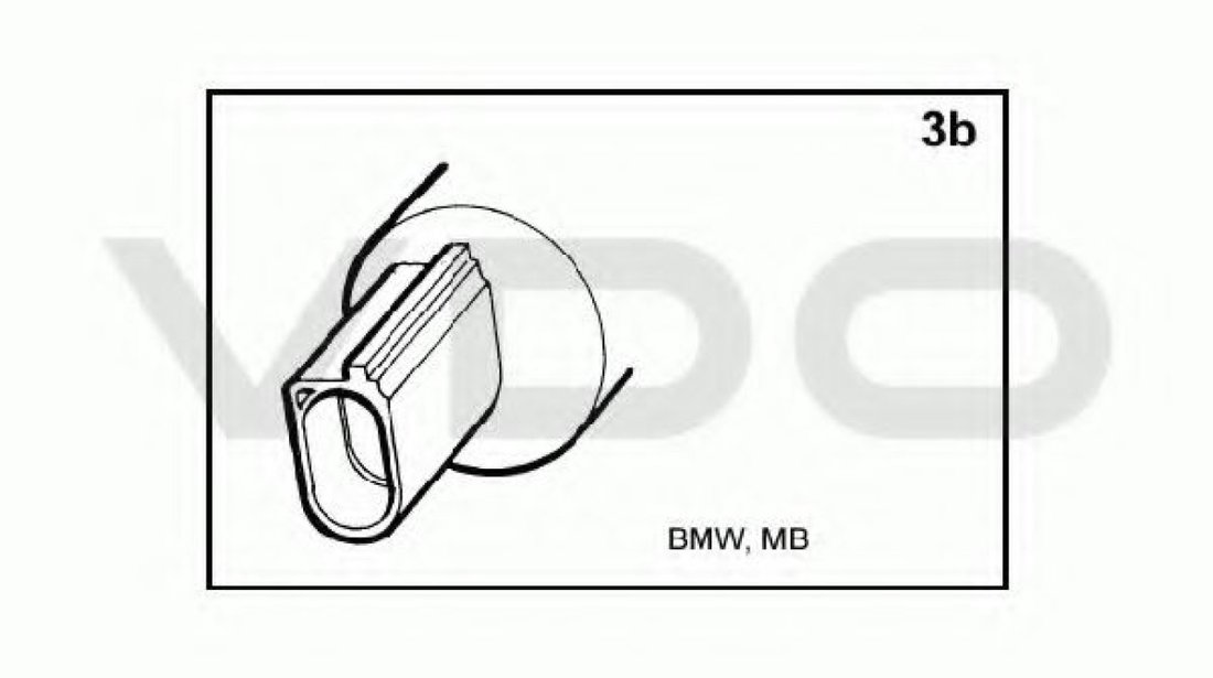 Pompa de apa,spalare faruri BMW Seria 3 Touring (E46) (1999 - 2005) VDO 246-086-001-007Z piesa NOUA