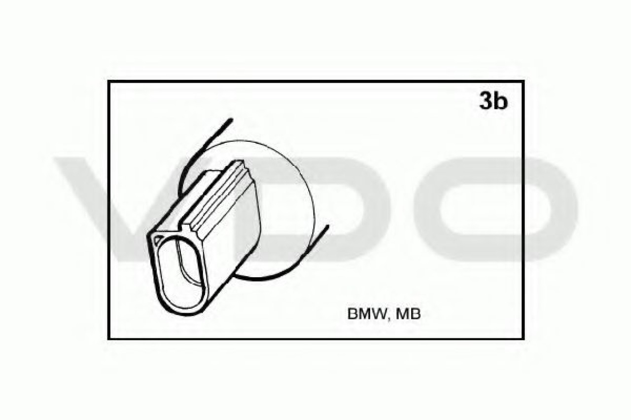 Pompa de apa,spalare faruri VW CADDY III Combi (2KB, 2KJ, 2CB, 2CJ) (2004 - 2016) VDO 246-086-001-007Z piesa NOUA