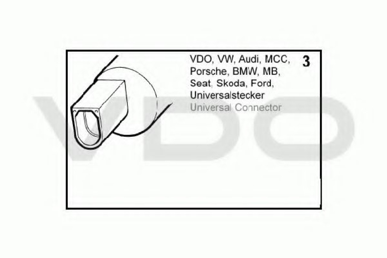 Pompa de apa,spalare faruri VW TRANSPORTER IV bus (70XB, 70XC, 7DB, 7DW, 7DK) (1990 - 2003) VDO 246-086-001-002Z piesa NOUA