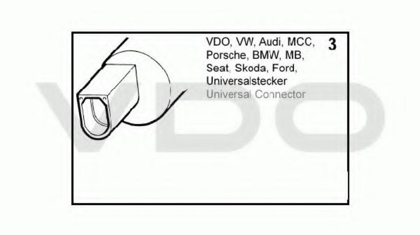 Pompa de apa,spalare parbriz AUDI A3 Sportback (8PA) (2004 - 2013) VDO 246-083-002-022Z piesa NOUA