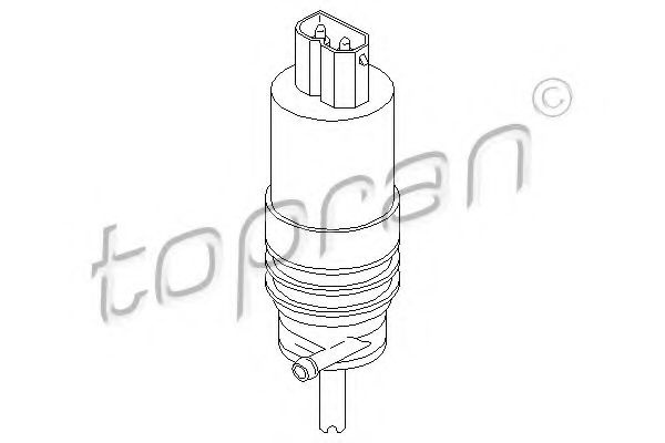 Pompa de apa,spalare parbriz BMW Seria 3 Cupe (E36) (1992 - 1999) TOPRAN 500 555 piesa NOUA