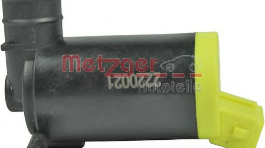 Pompa de apa,spalare parbriz PEUGEOT PARTNER combispace (5F) (1996 - 2012) METZGER 2220021 piesa NOUA
