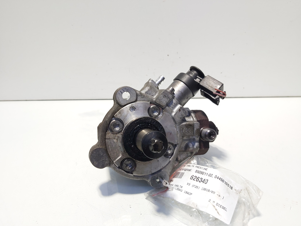 Pompa inalta presiune, cod 8509011-02, 0445010518, Bmw X3 (F25), 2.0 diesel, N47D20C (id:626340)