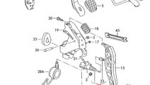 Pompa pedala ambreiaj Volkswagen Transporter T5 bu...