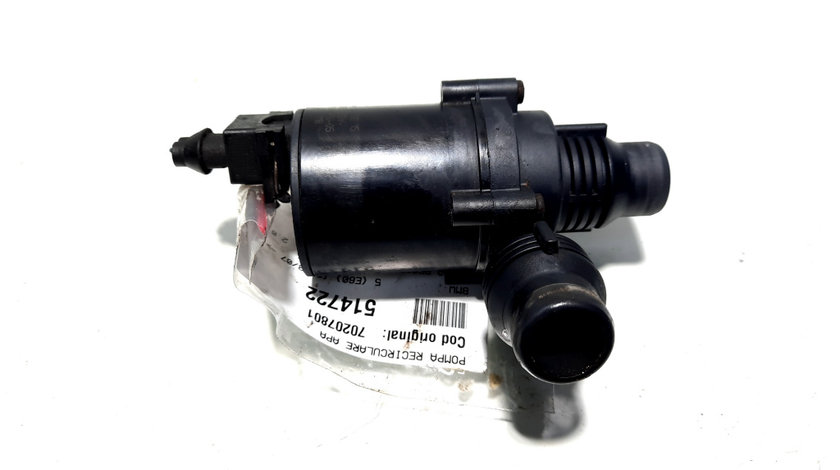 Pompa recirculare apa, cod 70207801, Bmw 5 (E60), 2.0 diesel, 204D4 (id:514722)