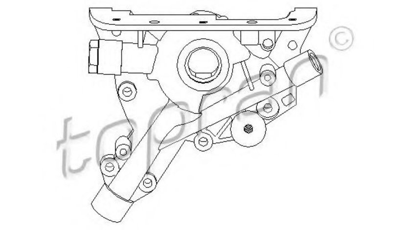 Pompa ulei OPEL VECTRA C GTS (2002 - 2016) TOPRAN 205 585 piesa NOUA