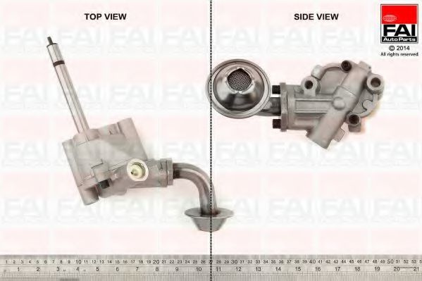 Pompa ulei VW TRANSPORTER IV caroserie (70XA) (1990 - 2003) FAI AutoParts OP229 piesa NOUA