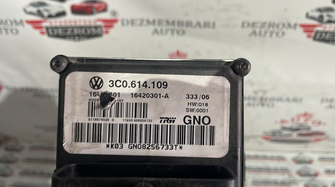 Pompa / Unitate ABS VW Passat B6 Sedan (3C2) 1.8 TSI 160 cai cod: 3C0614109