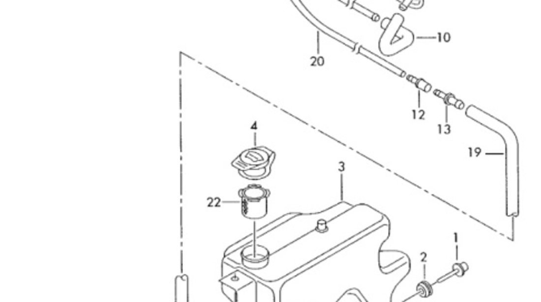 Pompita lichid parbriz Seat Cordoba (6L2) Berlina 2003 1.9 SDI OEM 1K5955651