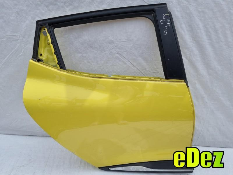 Portiera usa dreapta spate culoare galbena Renault Clio 4 (2012-2016)