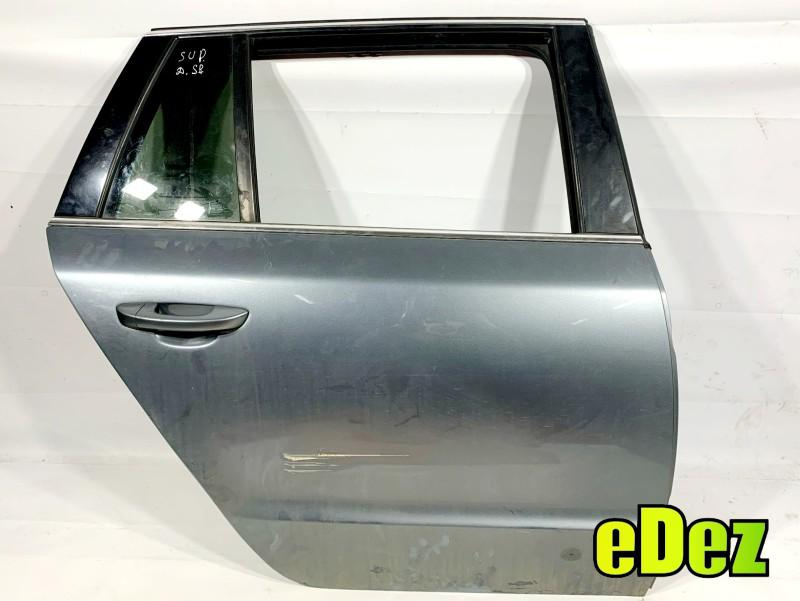 Portiera usa dreapta spate culoare steel grey met - lf8l Skoda Superb 2 (2008-2013)