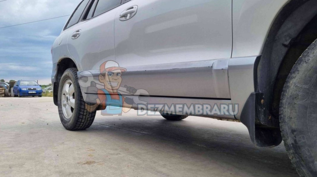 Prag lateral dreapta Hyundai Santa Fe 1 (SM) [Fabr 2000-2006] GRI