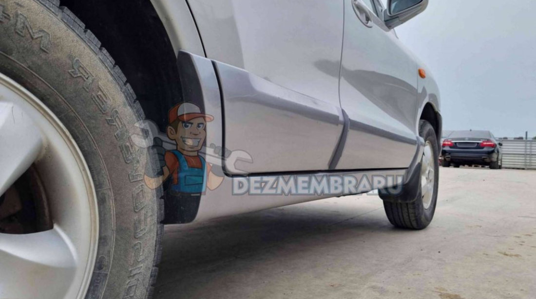 Prag lateral dreapta Hyundai Santa Fe 1 (SM) [Fabr 2000-2006] GRI