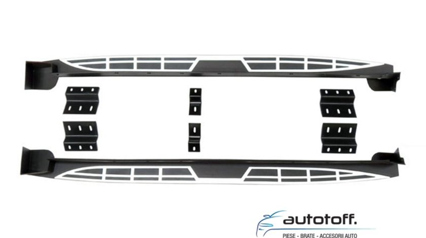 Praguri Hyundai Santa Fe (2013+) din aluminiu