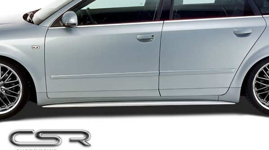 Praguri laterale pentru Audi A4 B7 2004-2009 material foarte rezistent  Fiberflex SS325 #72331982