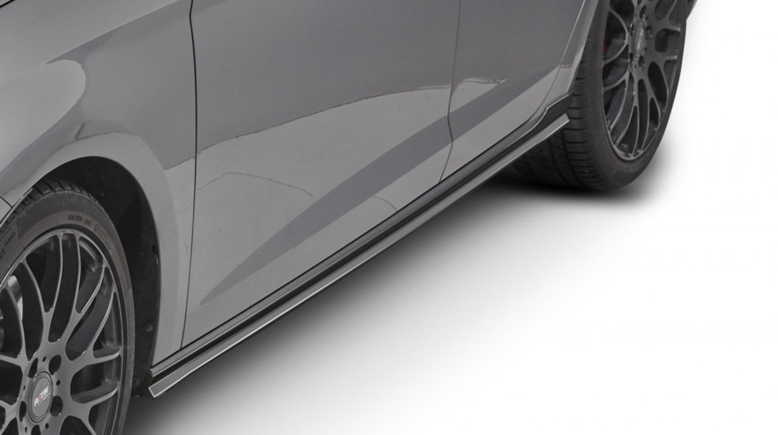 Praguri laterale pentru Seat Leon 3 (5F) ST si 5- usi 2012-2020 material foarte rezistent ABS Carbonoptik SS468