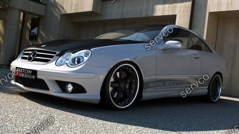 Praguri Mercedes CLK W209 AMG Look 2003-2009 v1 - Maxton Design