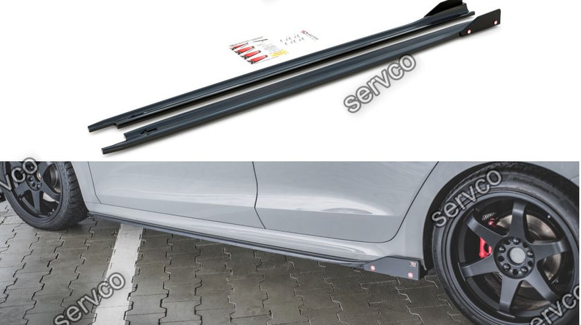 Praguri si flapsuri Skoda Octavia RS Mk4 2020- v9 - Maxton Design