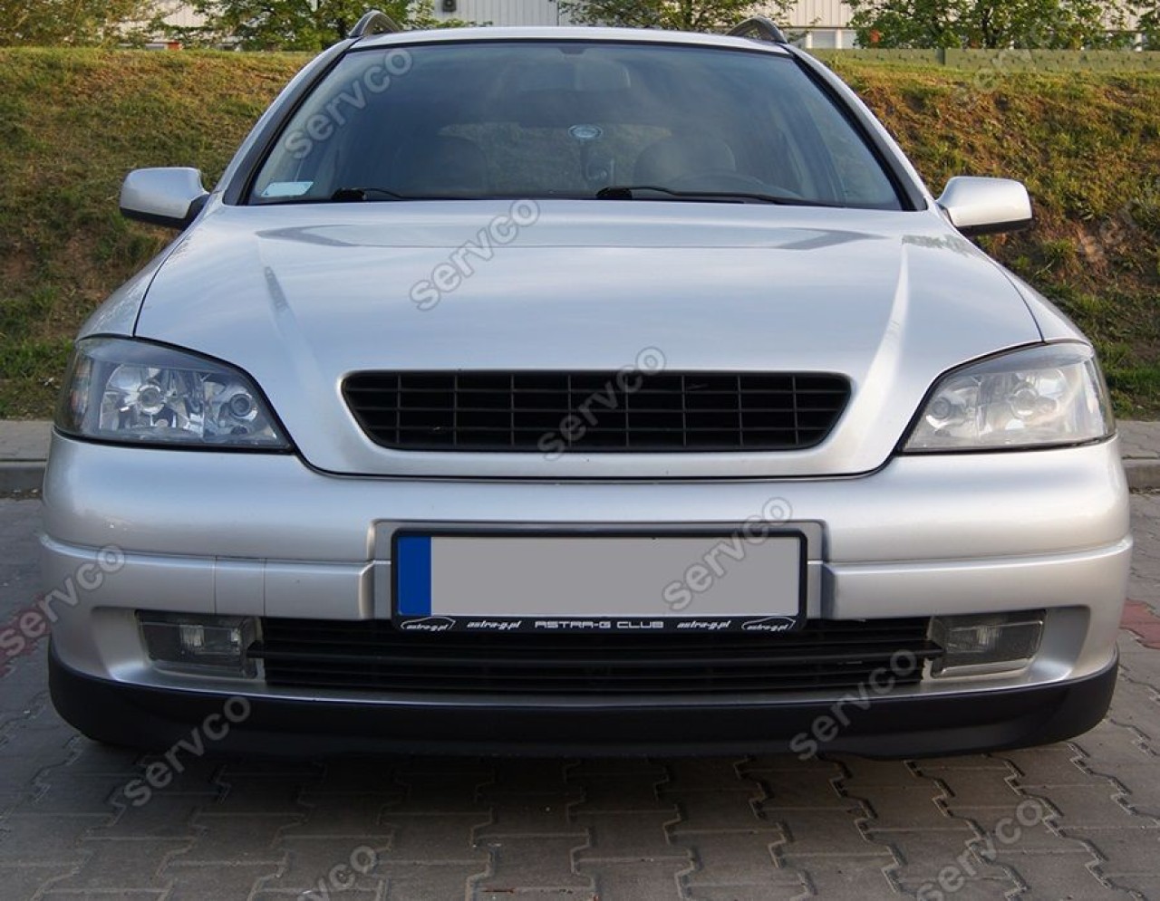 Prelungire adaos buza tuning sport spoiler bara fata Opel Astra G OPC Line  1998-2011 v3 #39314312