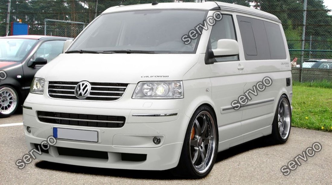 Prelungire adaos lip buza tuning sport bara fata VW T5 Multivan Caravelle 2003-2009 v3
