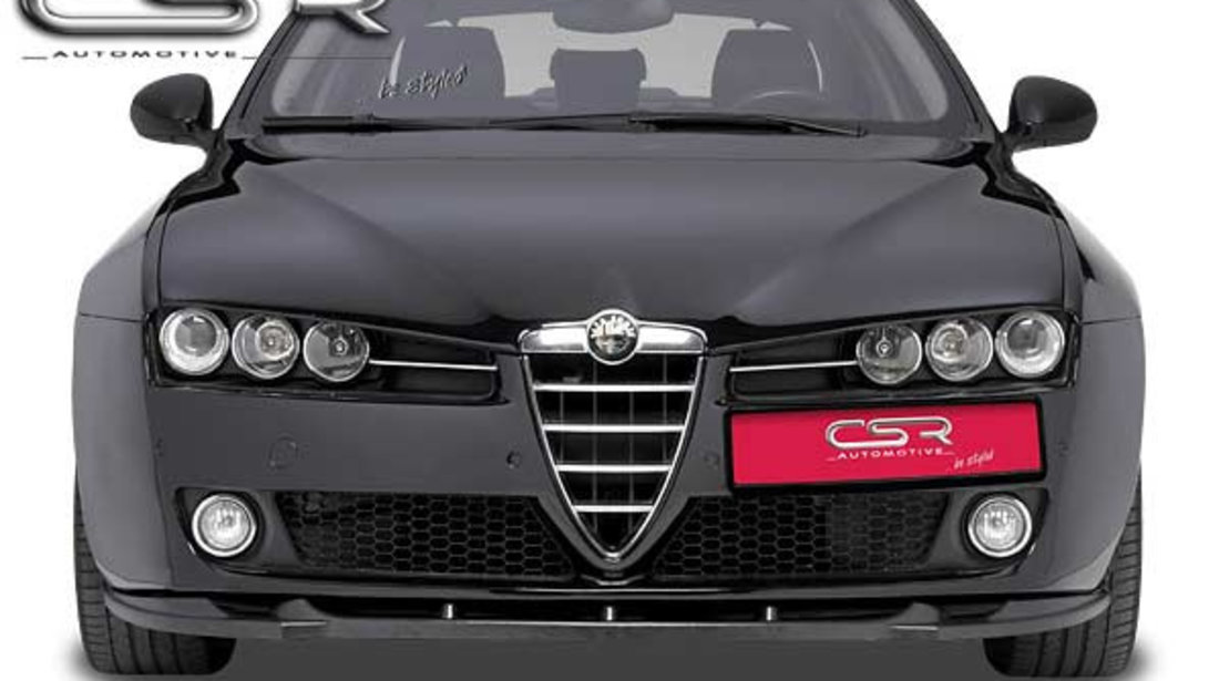 Prelungire Bara Fata Lip Spoiler Alfa Romeo 159 toate modelele 2005-2011  CSR-CSL089 Plastic ABS #72327809