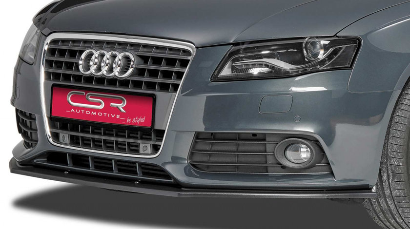 Prelungire Bara Fata Lip Spoiler Audi A4 B8 in afara de S/RS 2007-11/2011 CSR-CSL160 Plastic ABS