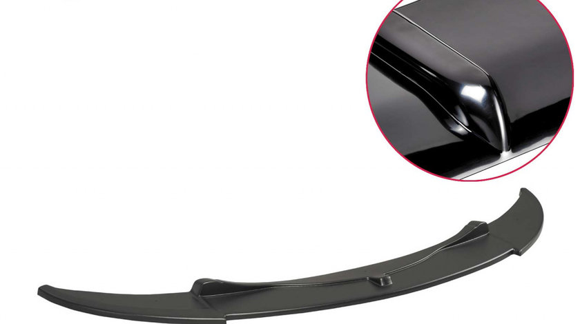 Prelungire Bara Fata Lip Spoiler BMW seria 3 M3 E92/E93 Coup?/Cabrio 2007-2013 CSR-CSL158-G Plastic ABS negru lucios