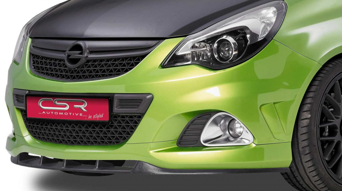 Prelungire Bara Fata Lip Spoiler Opel Corsa D OPC "Nrburgring Edition" 2011-2014 CSR-CSL110 Plastic ABS