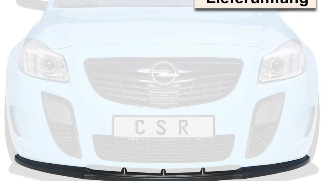 Prelungire Bara Fata Lip Spoiler Opel Insignia OPC 2008-2013 CSR-CSL109-C Plastic ABS carbon look