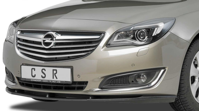 Prelungire Bara Fata Lip Spoiler Opel Insignia toate modelele in afara de OPC/OPC-Line ab 6/2013 CSR-CSL131 Plastic ABS