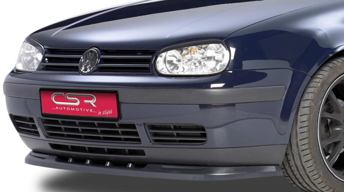 Prelungire Bara Fata Lip Spoiler VW Golf 4 toate modelele 1997-2003  CSR-CSL125 Plastic ABS #72328055