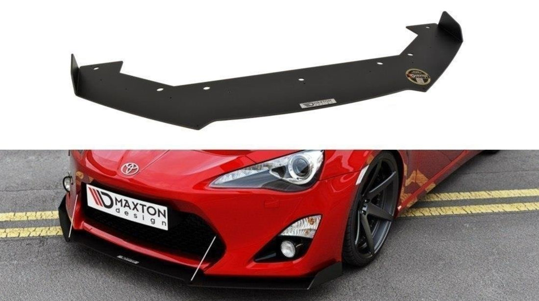 Prelungire Bara Fata Racing LIP Splitter TOYOTA GT86 ( cu wings) TO-GT86-1-CNC-FD2A