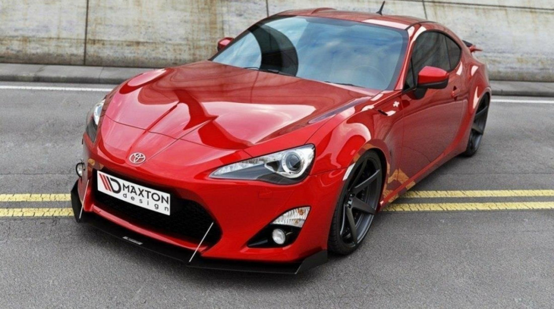 Prelungire Bara Fata Racing LIP Splitter TOYOTA GT86 ( cu wings) TO-GT86-1-CNC-FD2A