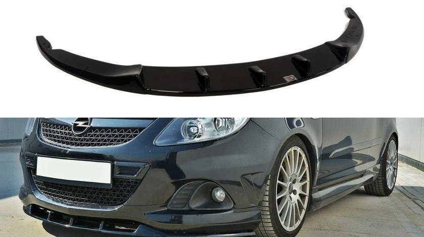 Prelungire Bara Fata Splitere Lip OPEL CORSA D NURBURG ( pentru OPC / VXR Bara ) OP-CO-D-OPC-NRB-FD1T