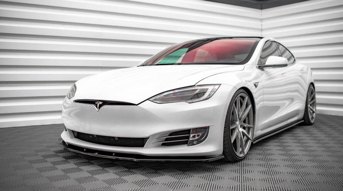 Prelungire Bara Fata Splitere Lip V.1 Tesla Model S Facelift TE-MODELS-1F-FD1G