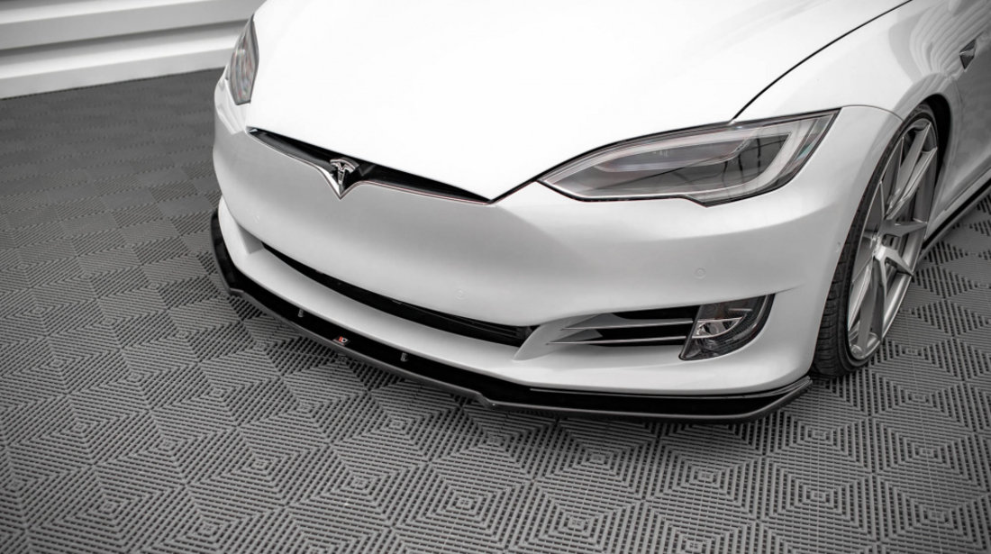 Prelungire Bara Fata Splitere Lip V.1 Tesla Model S Facelift TE-MODELS-1F-FD1T