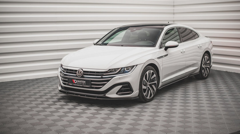 Prelungire Bara Fata Splitere Lip V.2 Volkswagen Arteon R-Line Facelift VW-AR-1F-R line-FD2G