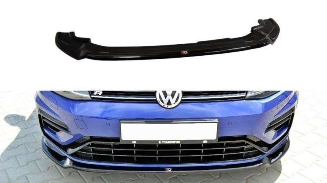 Prelungire Bara Fata Splitere Lip V.3 VW Golf 7 R / R-Line Facelift VW-GO-7F-R-FD3C