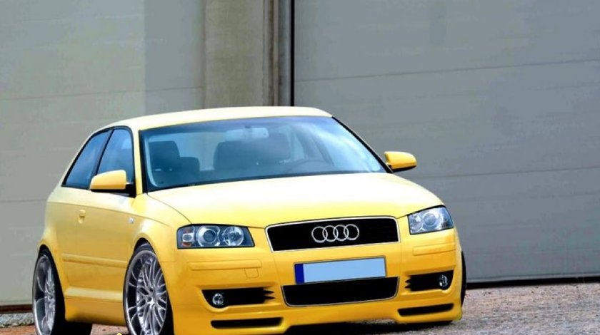Prelungire bara fata spoiler fusta Audi A3 8P 2003 -