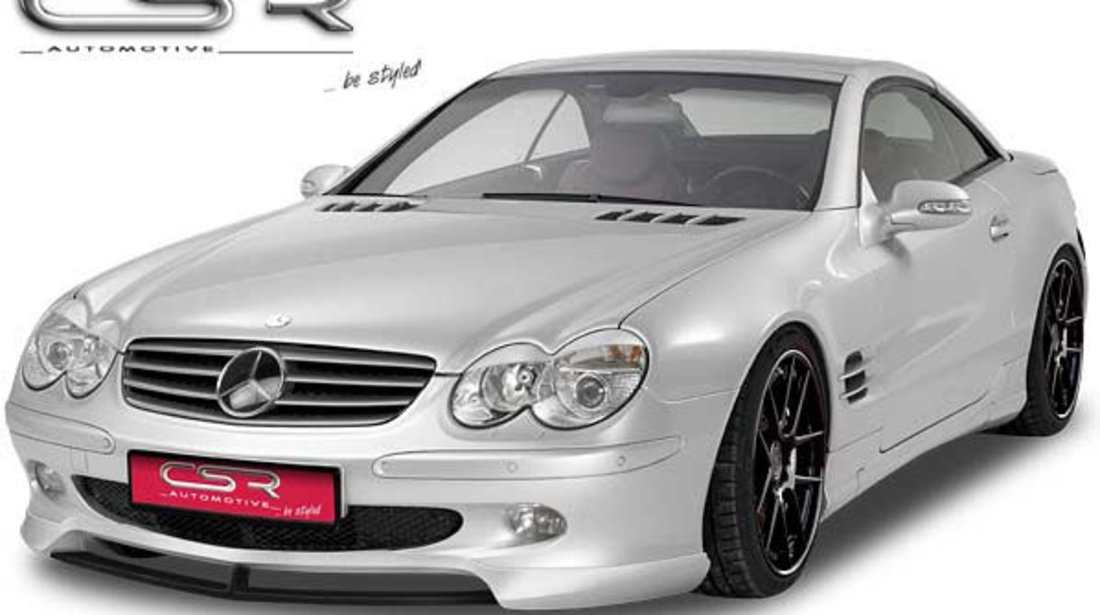Prelungire Bara Fata Spoiler Mercedes Benz SL-Klasse R230 toate modelele 2001-2005 CSR-FA188